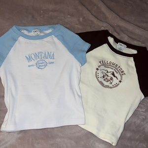 Rue 21 Crop top shirts